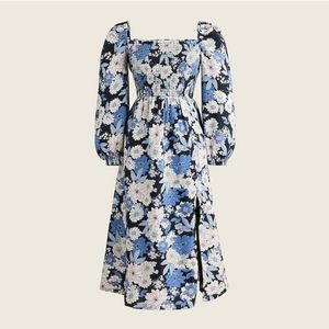 J. Crew Linen Daydream Dress In Zinnia Floral - image 1